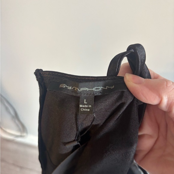 Elegant Black Dress size L - Picture 3 of 3